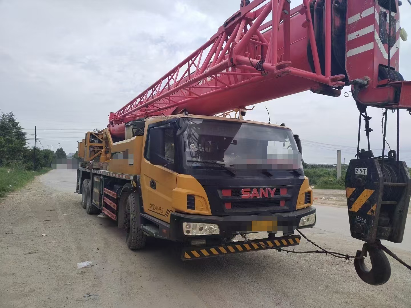 Used 2019 Sany 25ton truck crane for sale