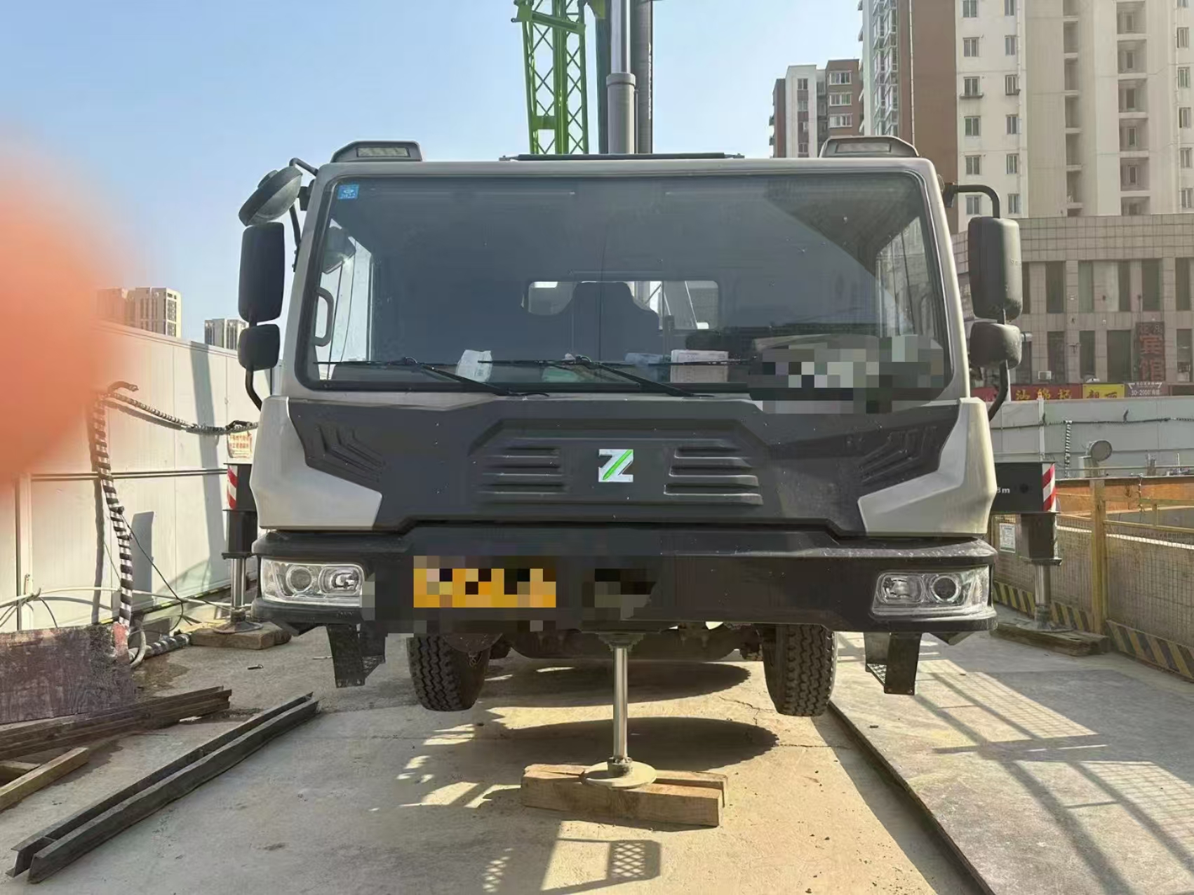 Excelent used 2021 ZOOMLION 50ton truck crane for sale