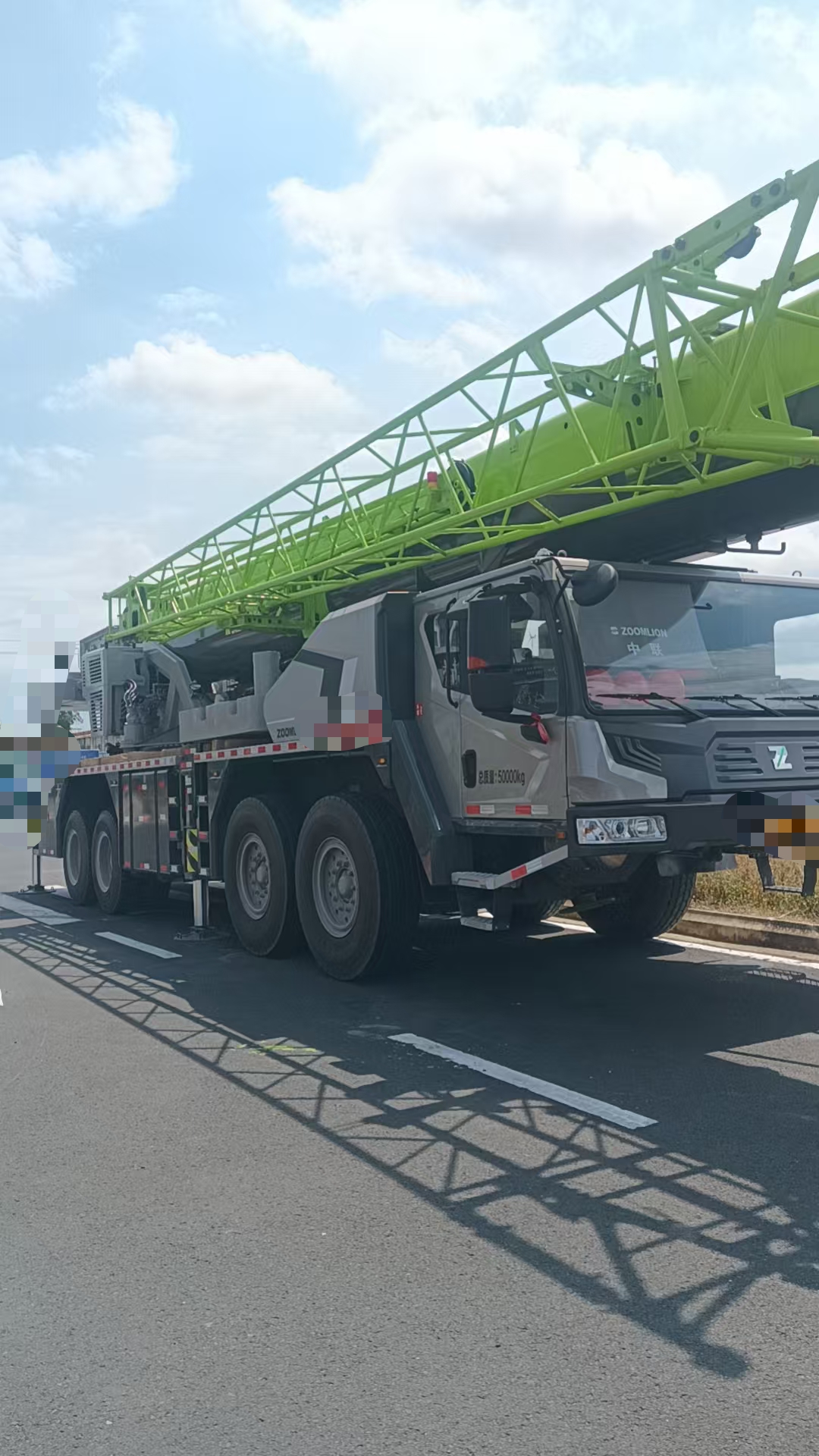 Used 2025 Zoomlion 100ton Truck Crane for sale Model Zoomlion 100V