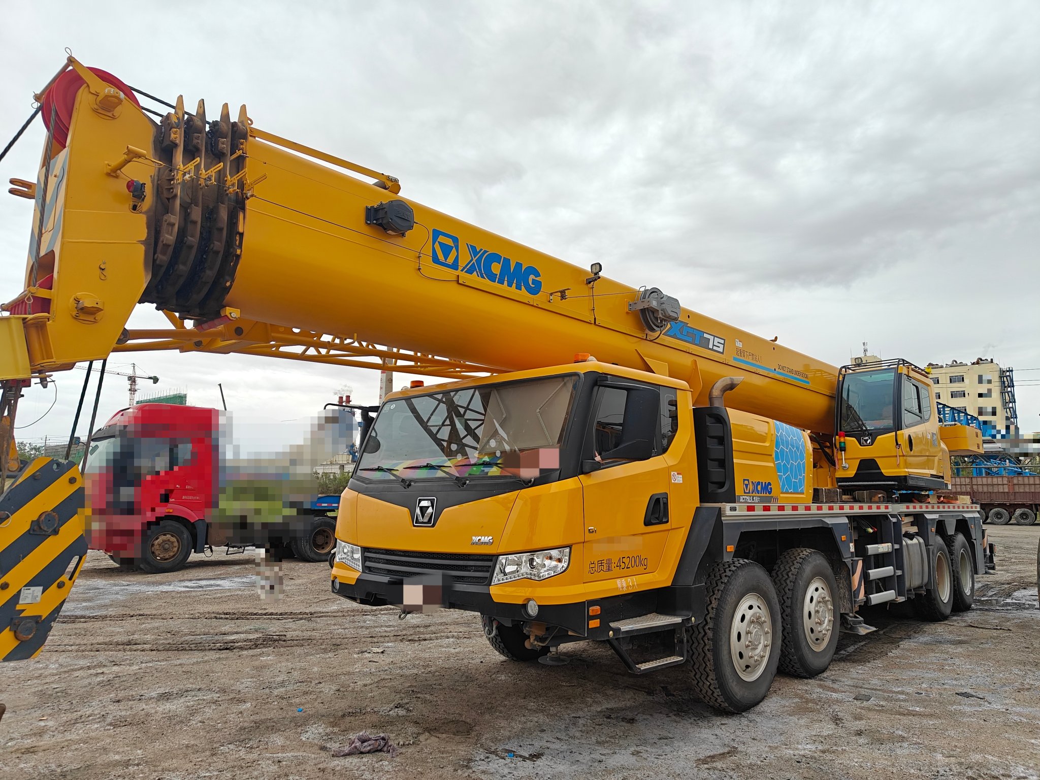 Used 2022 XCMG 60ton truck crane for sale Model XCMG XCT60L5-1